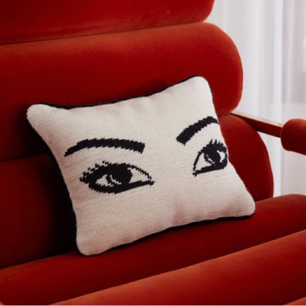 New Jonathan Adler “Eyes” Accent Pillow SOLD OUT modern collectible.